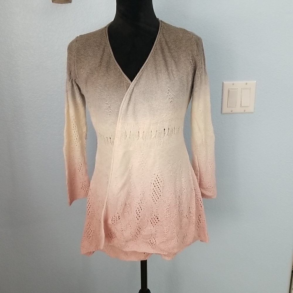 Intrigue ombre cardigan 